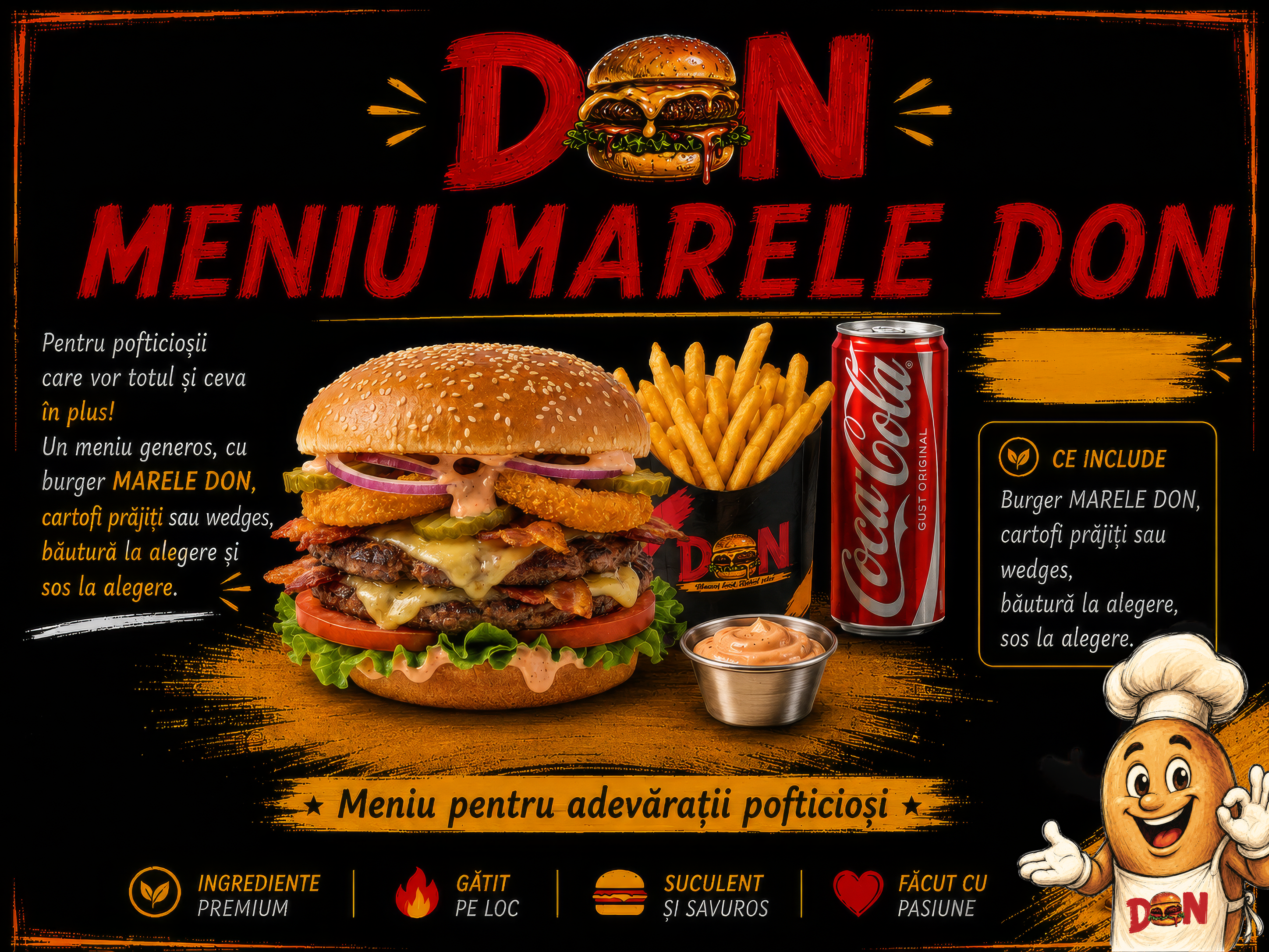 Meniu MARELE DON